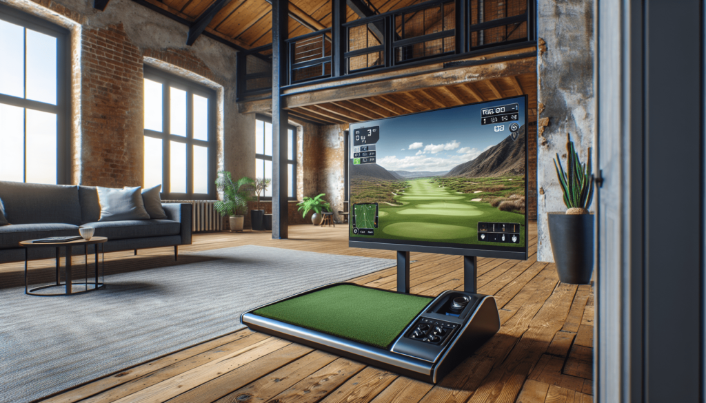 how does a golf simulator work